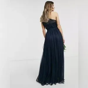 chinese dress ladies Anaya With Love Recycled Floral One Shoulder Waterfall Ruffle Maxi Dre –  Maya Deluxe